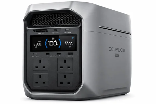 EcoFlow DELTA 3 Max Plus portable power station product shot